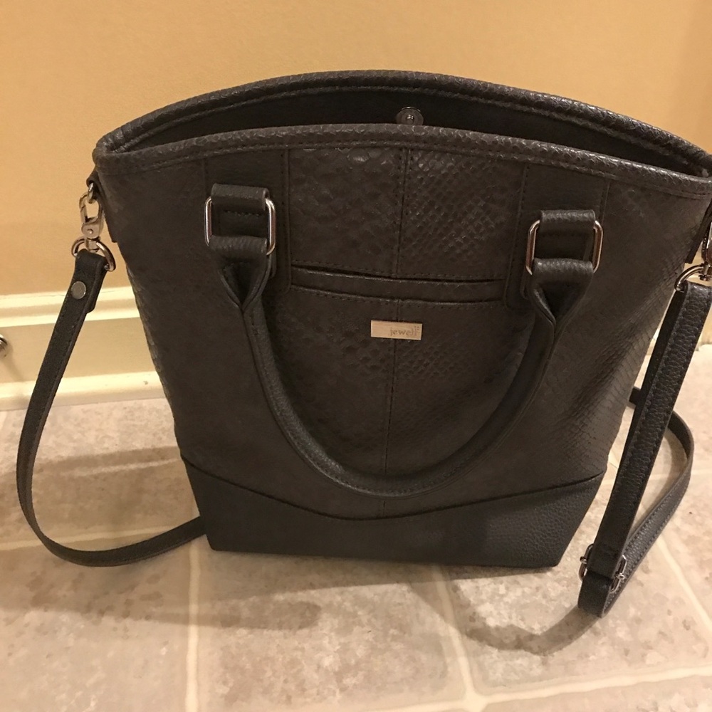 Snake pattern purse
